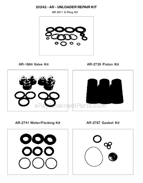 Page C Diagram and Parts List for PCH3031A  Porter Cable Pressure Washer